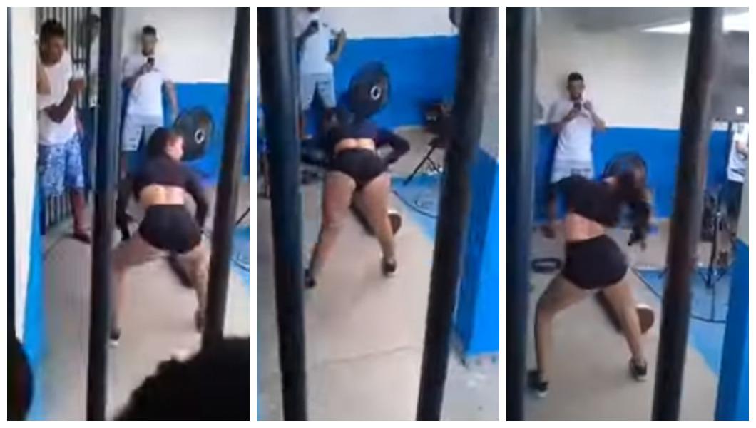 VÍDEO: festa em cadeia pública no Nordeste tem show de MC e mulher rebolando 'até o chão'
