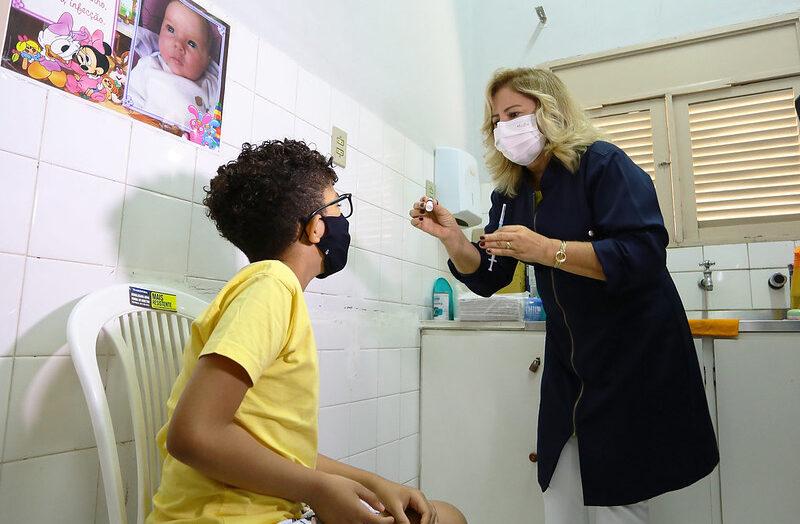 Mossoró começa a vacinar crianças de 5 anos sem comorbidades