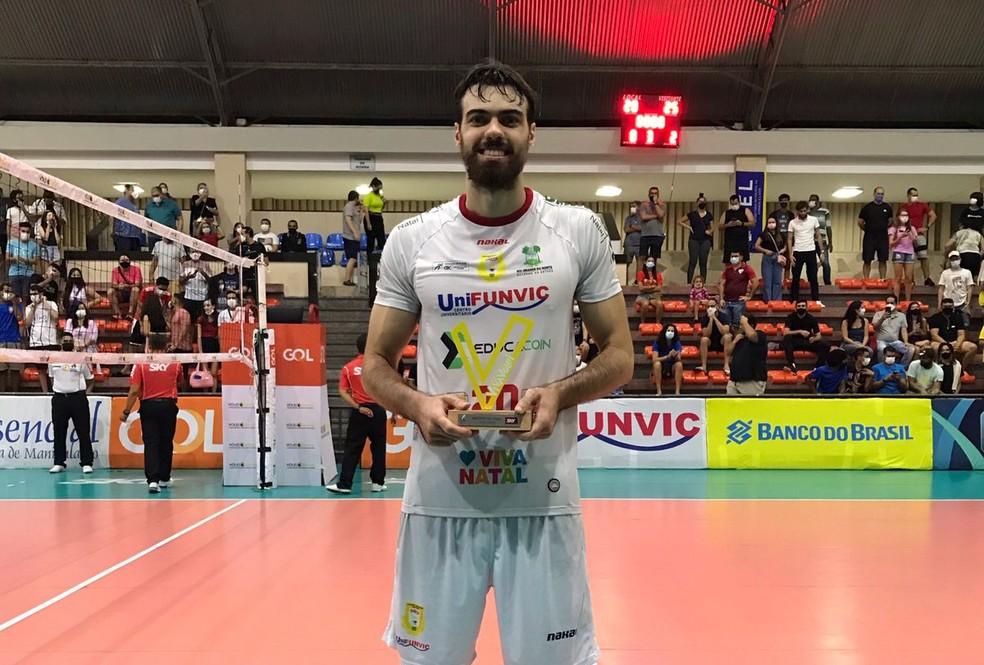 Natal se recupera e vence Brasília em jogo atrasado da Superliga masculina de vôlei