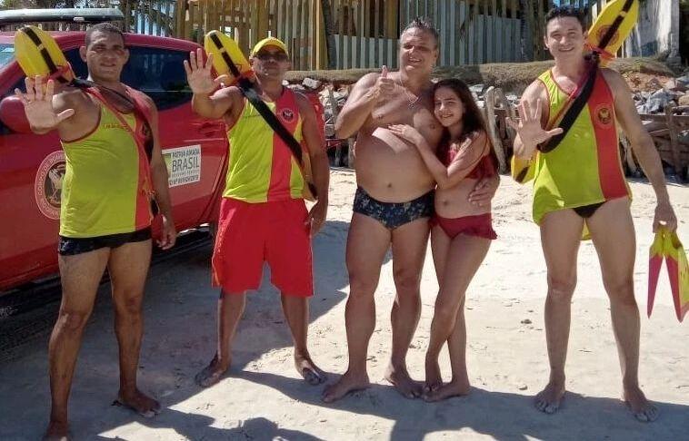 Turista de Minas Gerais é salvo de afogamento por guarda-vidas na Grande Natal