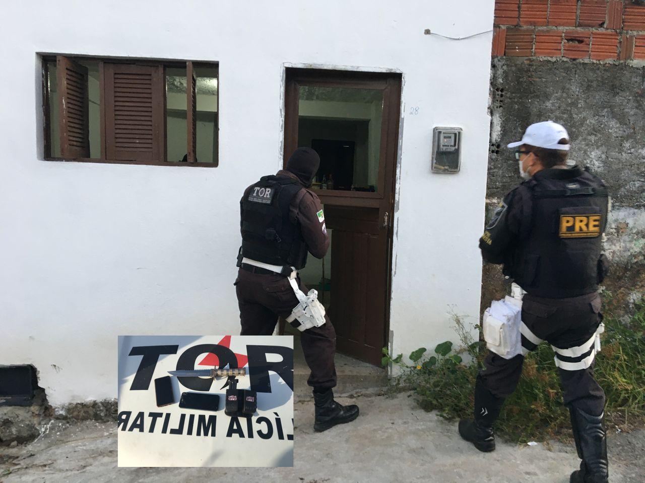CPRE REALIZA MAIS UMA OPERAÇÃO EM NÍSIA FLORESTA E DETÉM ENVOLVIDO COM CRIMES