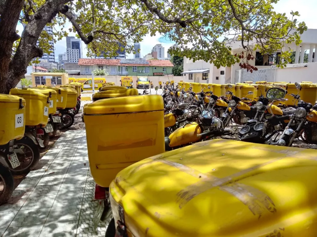 Correios realiza leilão de 74 motocicletas em Natal