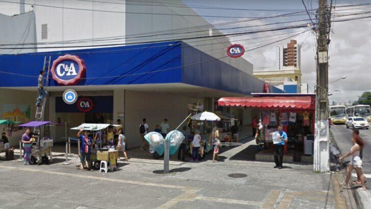 Declínio comercial da Cidade Alta se agrava com fechamento da C&A