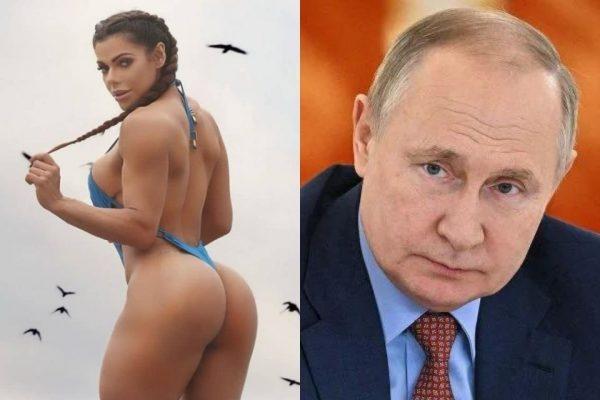 Ex-Miss Bumbum relembra investida de Vladimir Putin em visita à Rússia