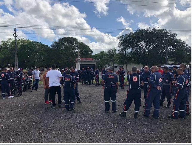Condutores de ambulâncias do Samu paralisam serviço na região metropolitana de Natal