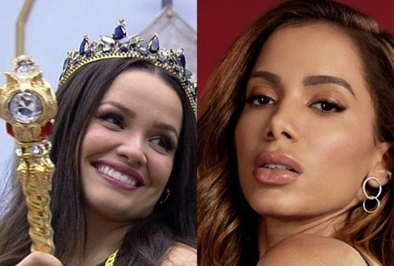 Anitta reage após polêmica entre Samantha Schmütz e Juliette Freire com direito a alfinetada: “Olhei e gritei”