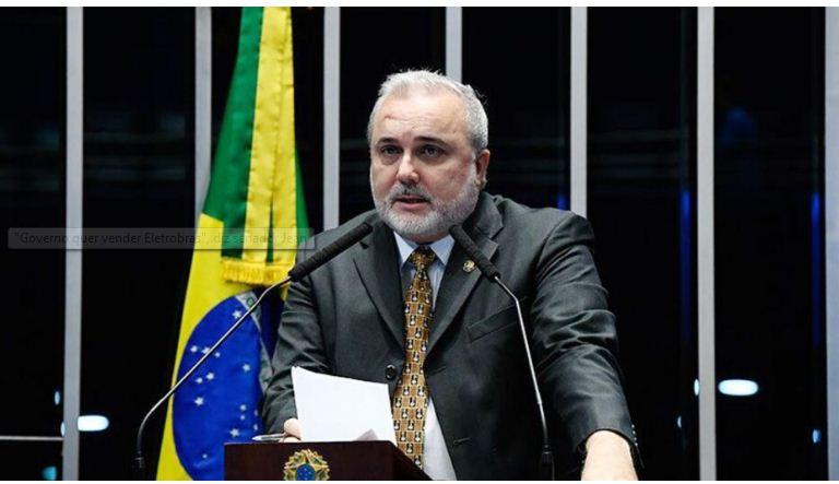 “Governo quer vender Eletrobras”, diz senador Jean