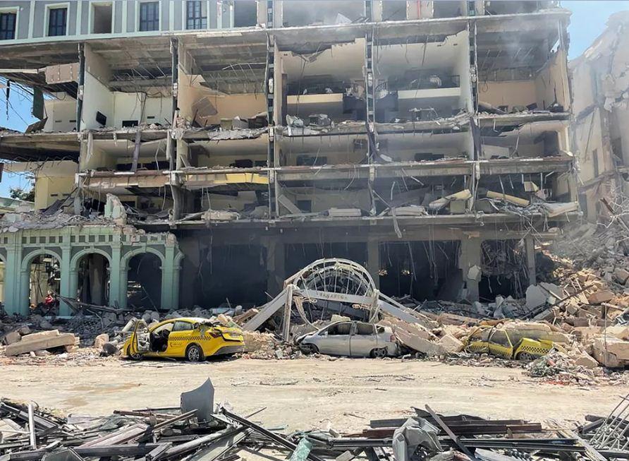 Hotel no centro de Havana tem forte explosão; oito pessoas morreram