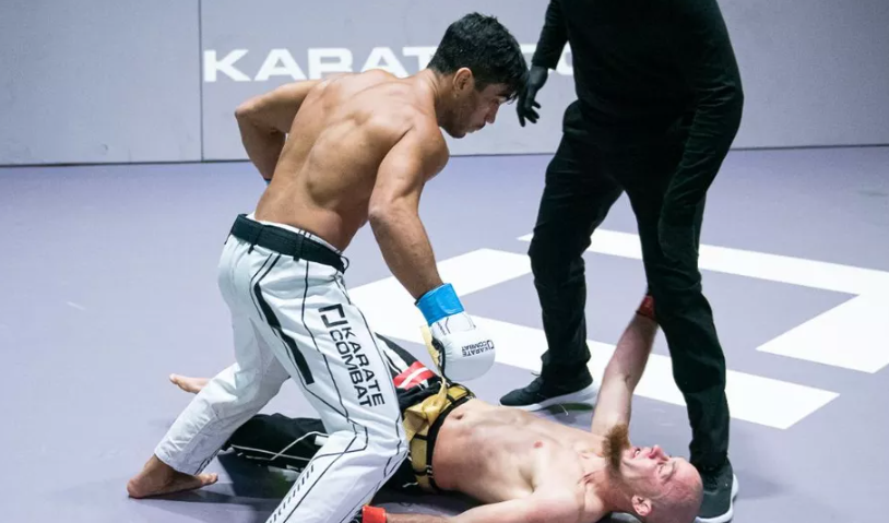 Potiguar é o primeiro brasileiro a se tornar campeão do Karate Combat