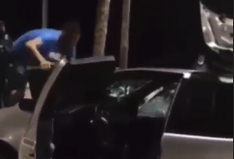 Após ser parado em blitz, homem destrói carro alegando “não deixar seu bem para o estado”