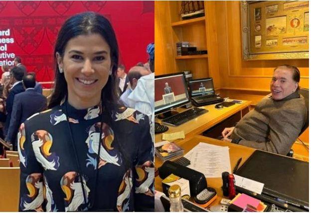 Emoção! Silvio Santos assiste formatura de Renata Abravanel em Harvard