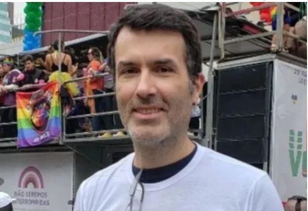 Fabio Turci, âncora da Globo, vai à parada gay e apoia causa LGBT+