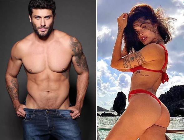 Jesus Luz posta foto sensual e Aline Campos faz comentário sugestivo