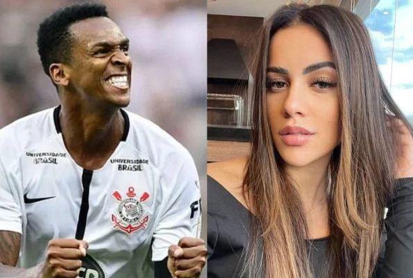 Modelo confirma que atacante Jô, ex-Corinthians, é pai de seu filho