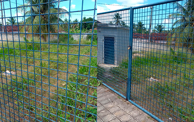 NÍSIA FLORESTA: TERRENO QUE ABRIGA POÇO DA CAERN CHAMA ATENÇÃO PELA FALTA DE CUIDADO