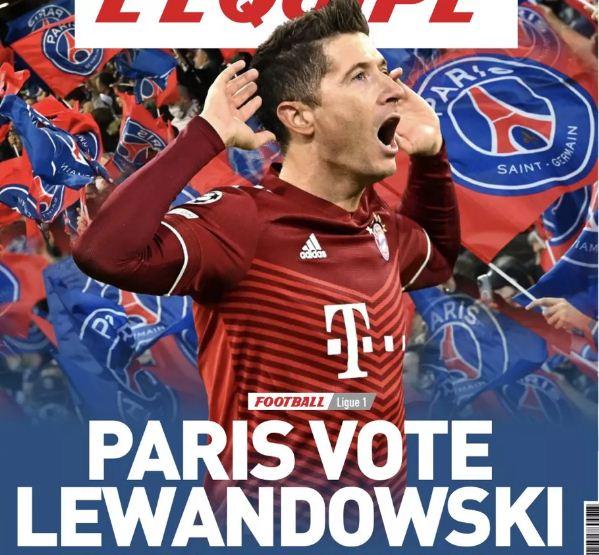 PSG entra na briga com Barcelona por Lewandowski, diz jornal