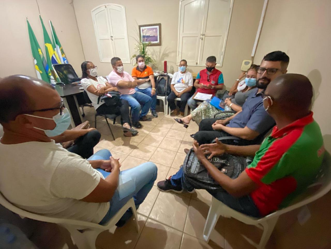 AGENTES, GESTÃO E SINDAS SE REÚNEM EM GEORGINO AVELINO