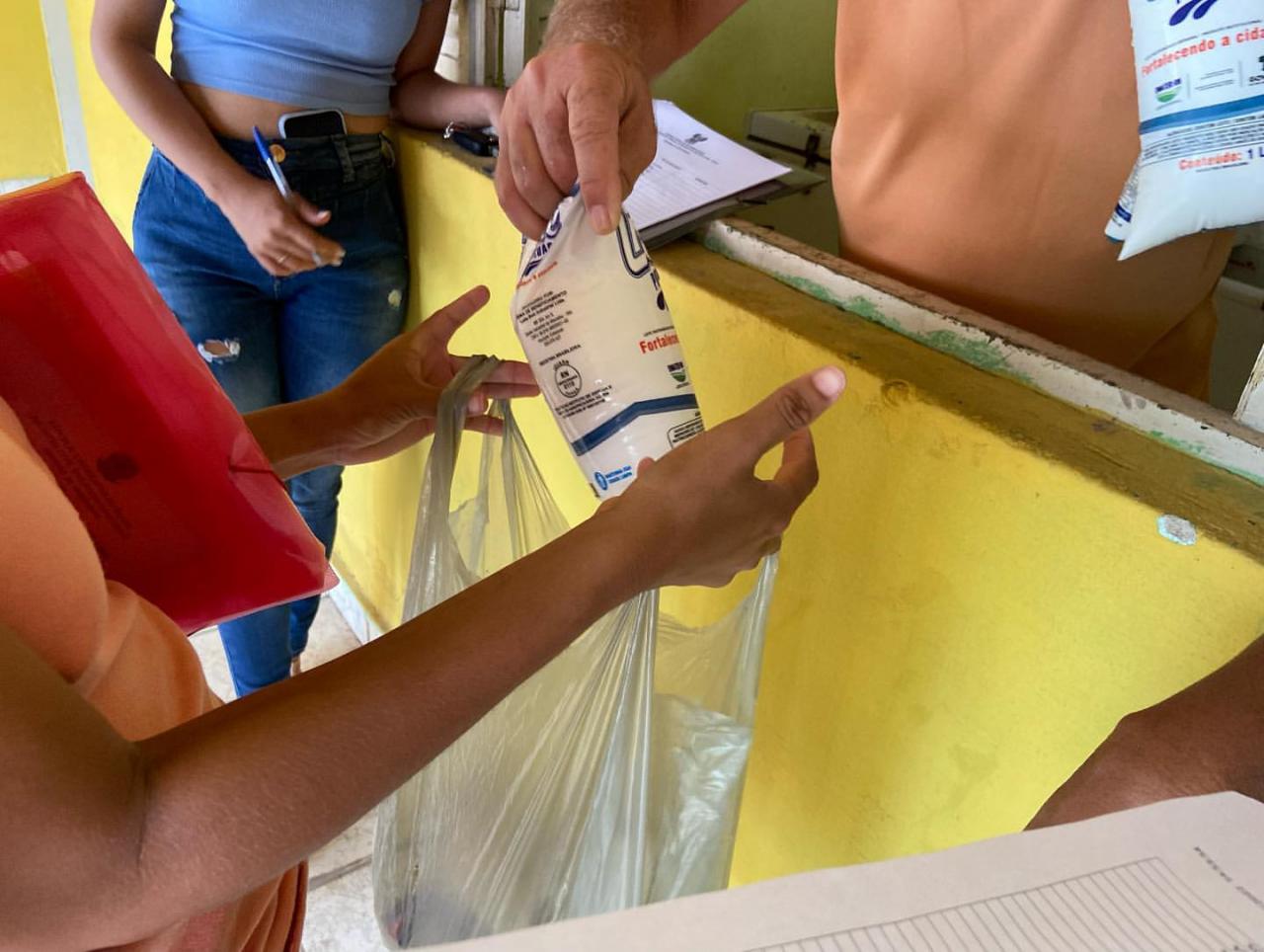 APÓS LONGA ESPERA: LEITE É REESTABELECIDO PARA GEORGINO AVELINO