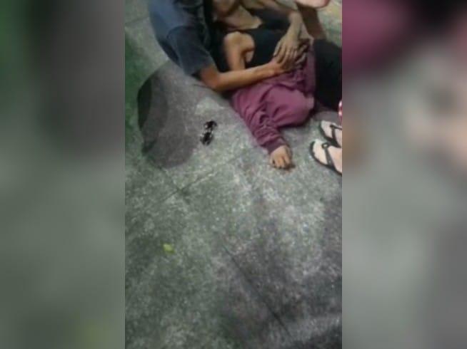 Casal que esperava por doação de alimentos é baleado em Natal