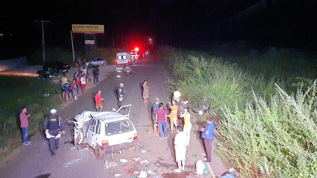 Irmãos morrem em acidente com 4 veículos no RN; 7 pessoas ficam feridas