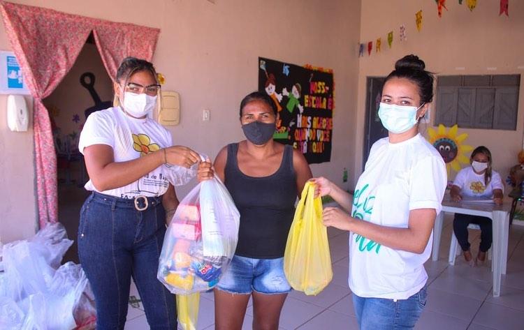 JULHO INICIA COM CESTAS BÁSICAS PARA FAMÍLIAS EM GEORGINO AVELINO