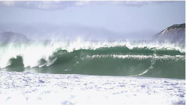 Marinha alerta para mar grosso com ondas de até 3,5 metros no litoral do RN