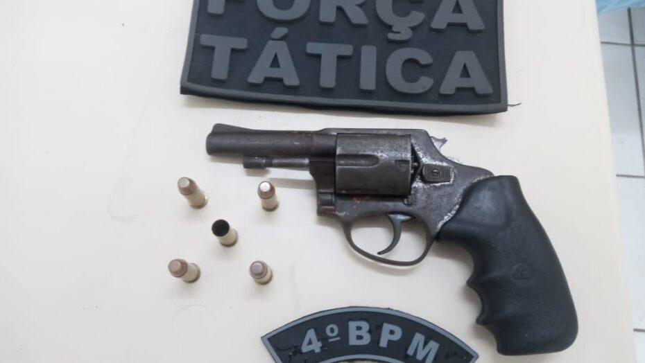 Polícia Militar apreende arma de fogo após confronto com suspeito de homicídio contra policial civil