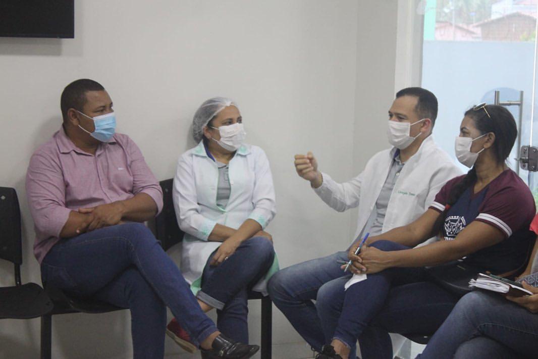 SAÚDE E EDUCAÇÃO REALIZAM REUNIÃO PARA ALINHAR ATIVIDADES DO PSE