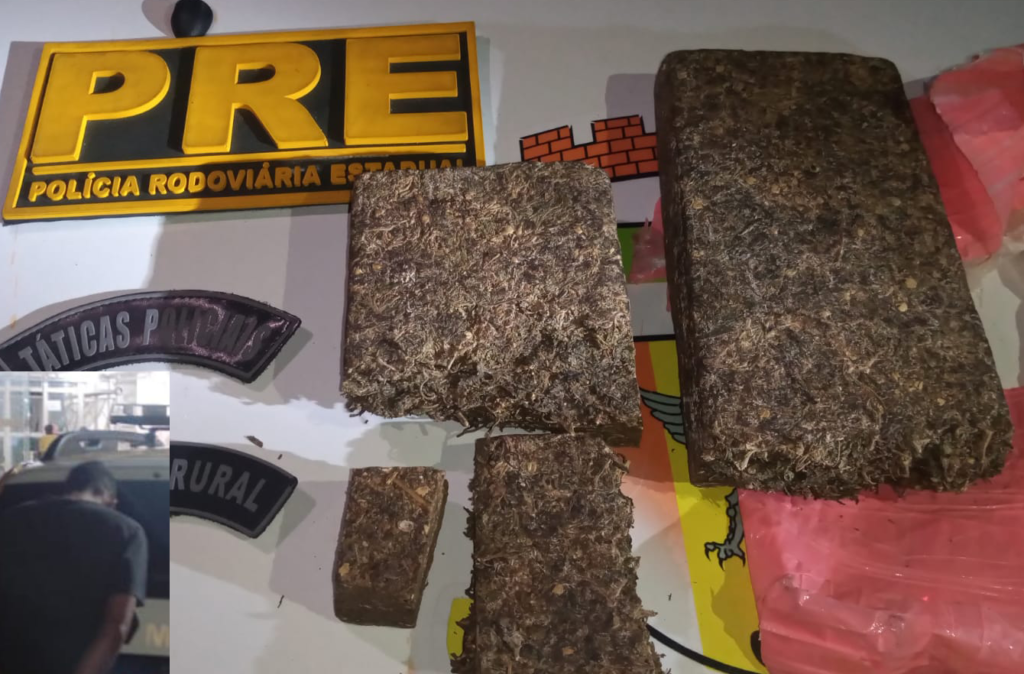 CPRE PRENDE HOMEM E APREENDE DROGA EM SÃO JOSÉ DE MIPIBU