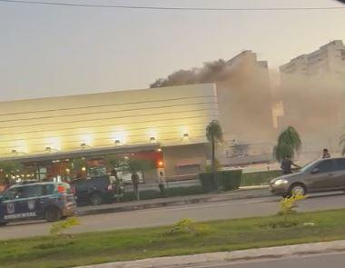 Incêndio atinge restaurante em shopping na zona Sul de Natal