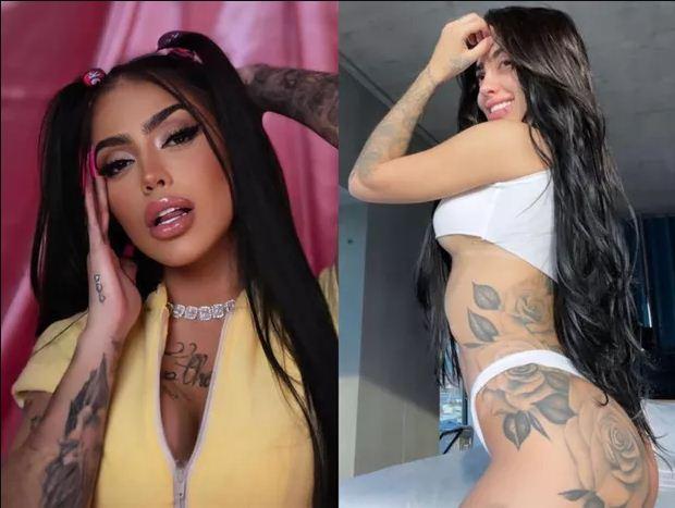 MC Mirella exibe tatuagens e avisa: 