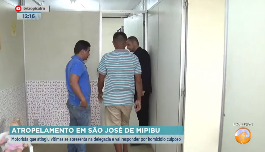 MOTORISTA QUE CAUSOU ACIDENTE COM VÍTIMA FATAL EM SÃO JOSÉ DE MIPIBU SE APRESENTA NA DELEGACIA
