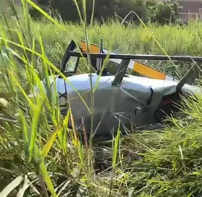 VEJA VÍDEO Helicóptero com candidato a deputado federal cai em Minas Gerais