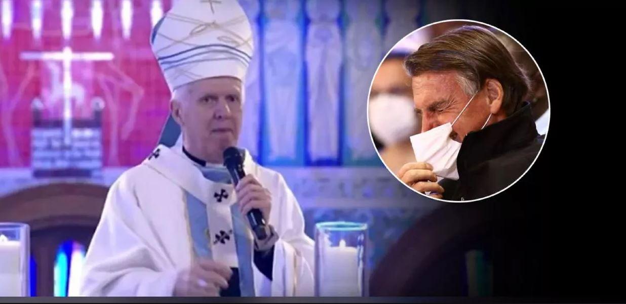 Bolsonaro visita basílica de Aparecida e Dom Orlando Brandes dá indireta: 