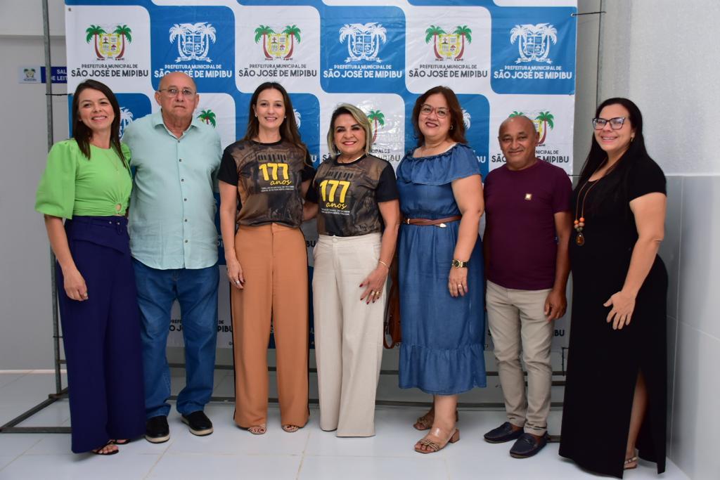 Cristiane Dantas participa de inauguração de escola construída com emenda do mandato, em São José de Mipibu