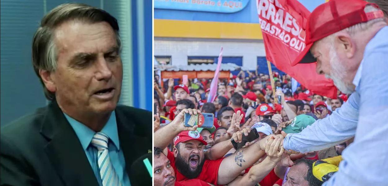 Datafolha: Lula tem 53% dos votos válidos e Bolsonaro, 47%
