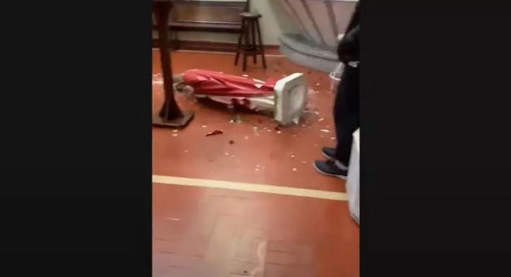 Igreja é vandalizada no Paraná e bispo faz alerta sobre aumento da violência em meio às eleições (vídeo)