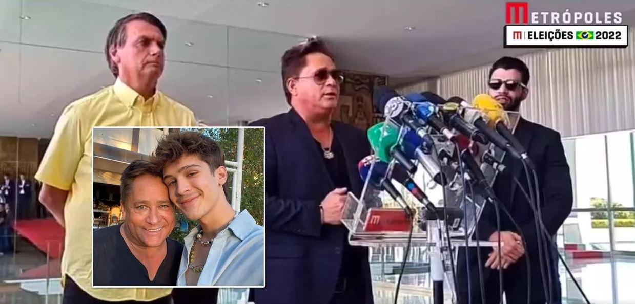 João Guilherme, filho de Leonardo, critica voto do pai em Bolsonaro: “me enoja