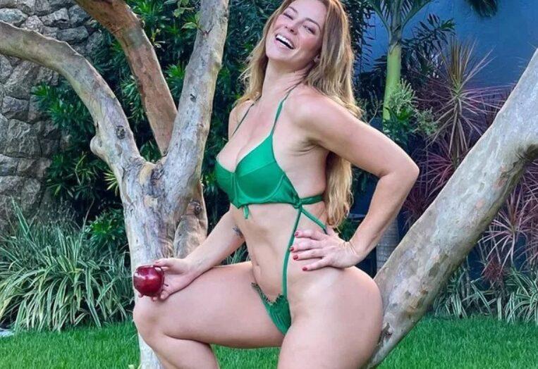 Paolla Oliveira aparece de lingerie e incendeia internet: “Gostosona”; veja