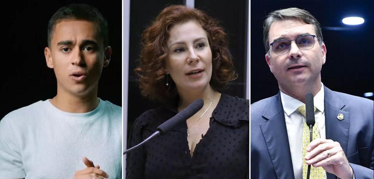 TSE manda Nikolas Ferreira, Carla Zambelli e Flávio Bolsonaro apagarem fake news contra Lula