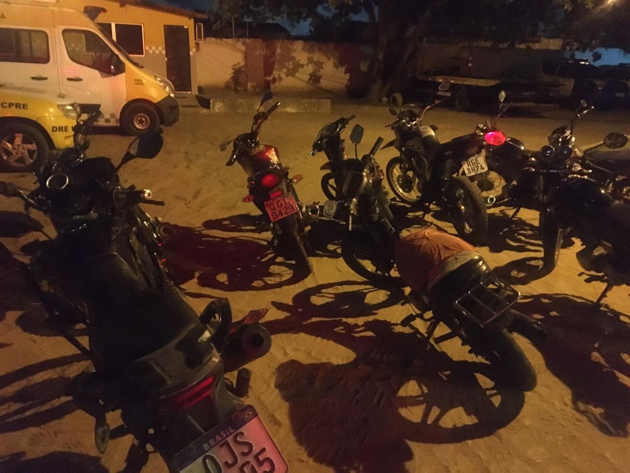 CPRE DEFLAGRA OPERAÇÃO SOSSEGO E REMOVE MOTOCICLETAS COM ESCAPES BARULHENTOS EM NATAL