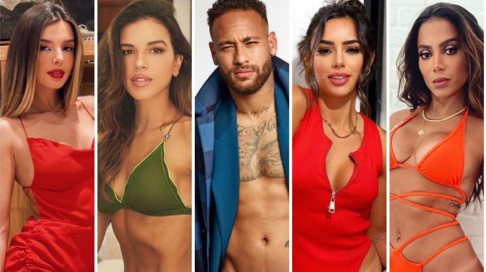 ENTRE AS COPAS DE 2018 E 2022, NEYMAR NAMOROU, BEIJOU ANITTA, FICOU COM ATRIZES E TEVE OUTRAS 20 MULHERES APONTADAS COMO AFFAIR