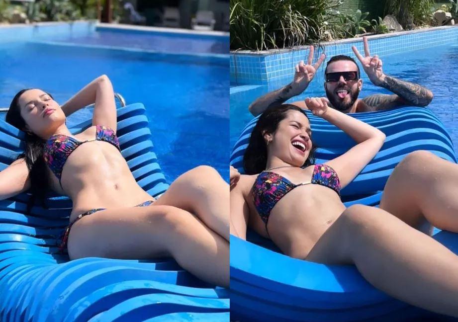 Antes de show, Juliette curte piscina de hotel em Fortaleza com diárias de R$ 3 mil