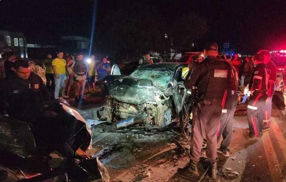 Dois carros batem de frente e acidente deixa dois mortos e três feridos no Oeste do RN
