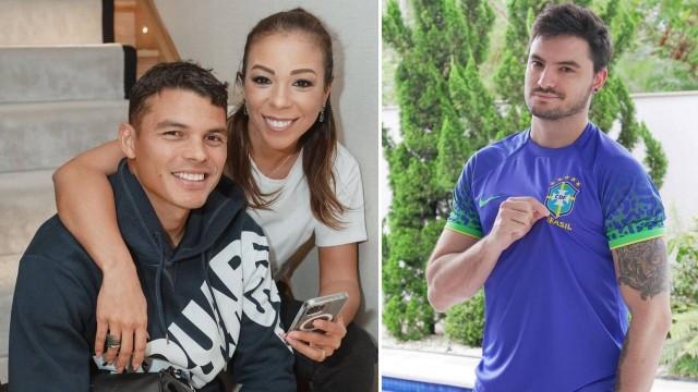 MULHER DE THIAGO SILVA É BLOQUEADA POR FELIPE NETO APÓS BATE-BOCA PARA DEFENDER MARIDO