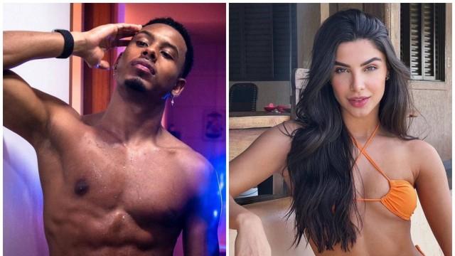PAULO ANDRÉ É VISTO COM GABRIELA VERSIANI, EX DE KEVINHO, EM SHOW EM SP