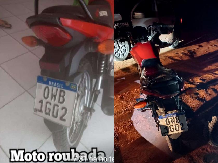 POLÍCIA RECUPERA 02 MOTOS ROUBADAS; LOCALIZADAS EM ÁREA DE MATA EM CARNAÚBA, GEORGINO AVELINO