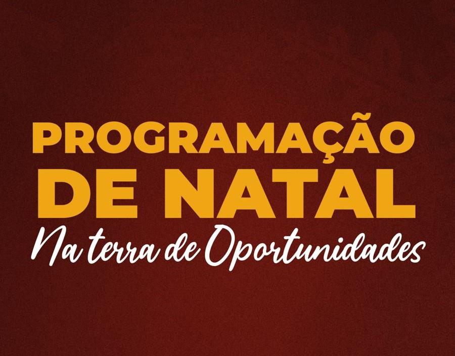 PREFEITURA DE GEORGINO AVELINO DIVULGA PROGRAMAÇÃO DE NATAL