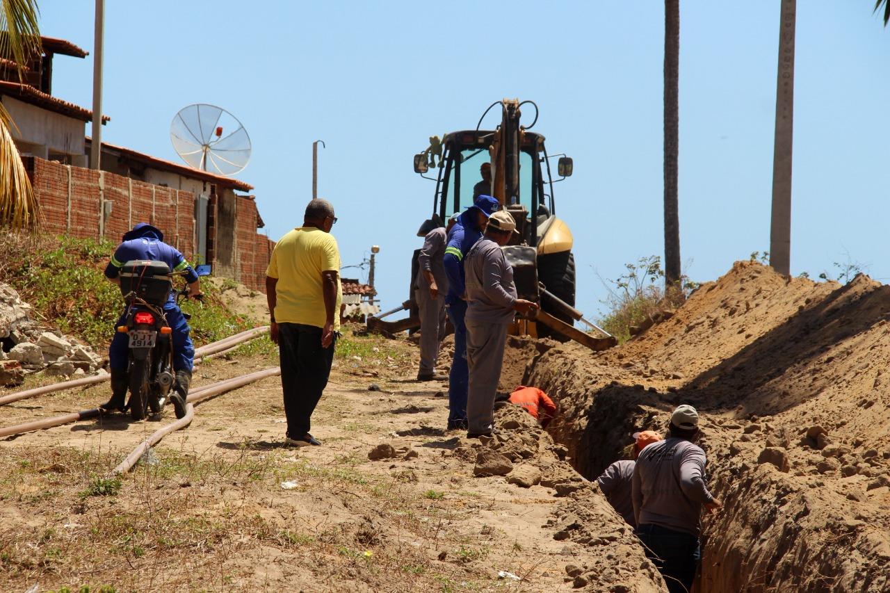 PREFEITURA DE GEORGINO AVELINO REALIZA AMPLIAÇÃO DA REDE DE ABASTECIMENTO DE ÁGUA