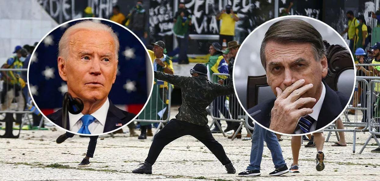 Cresce a pressão nos Estados Unidos para que Bolsonaro, líder do terrorismo no Brasil, seja expulso